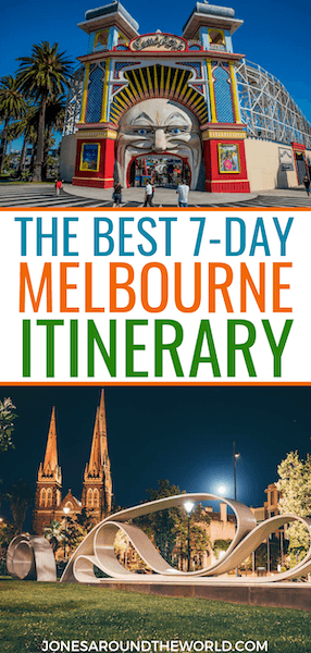 melbourne travel itinerary