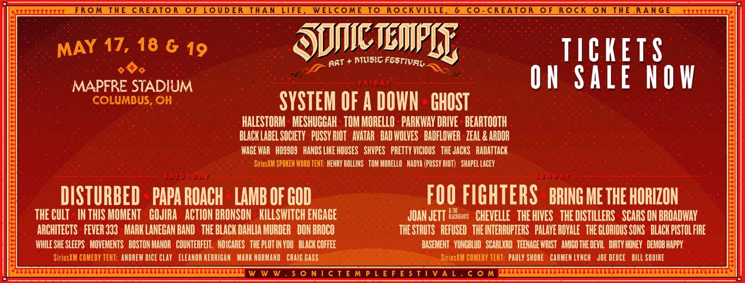 SOnic Temple Metal Festival 2019