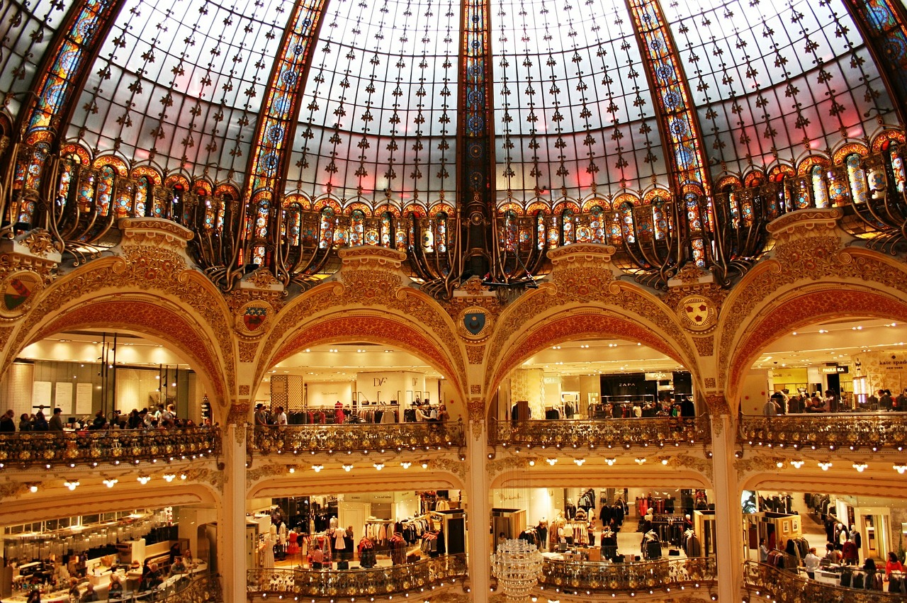 Galeries Lafayette - Best 4 Days in paris Itinerary