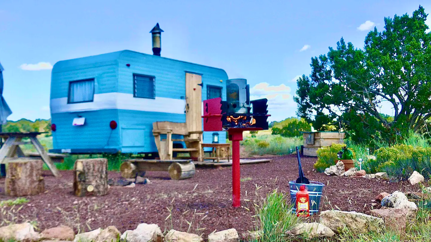 The Love Shack RV Glamping near the Grand Canyon