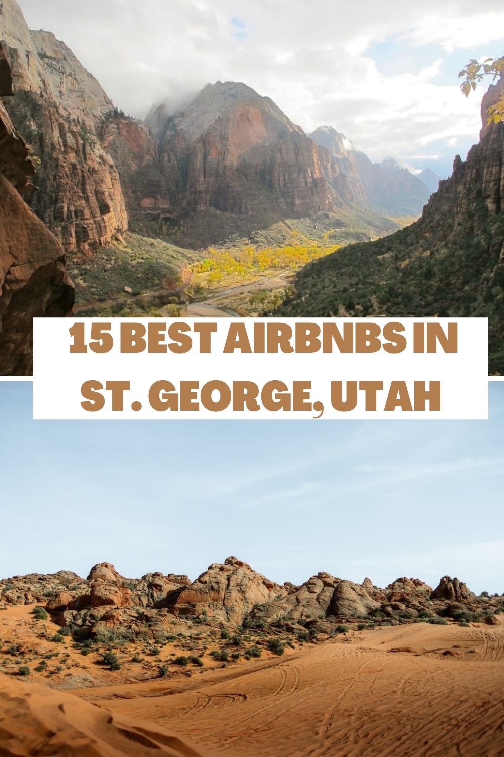 15 BEST Airbnbs in St. Utah (2021 Edition) Airbnb St