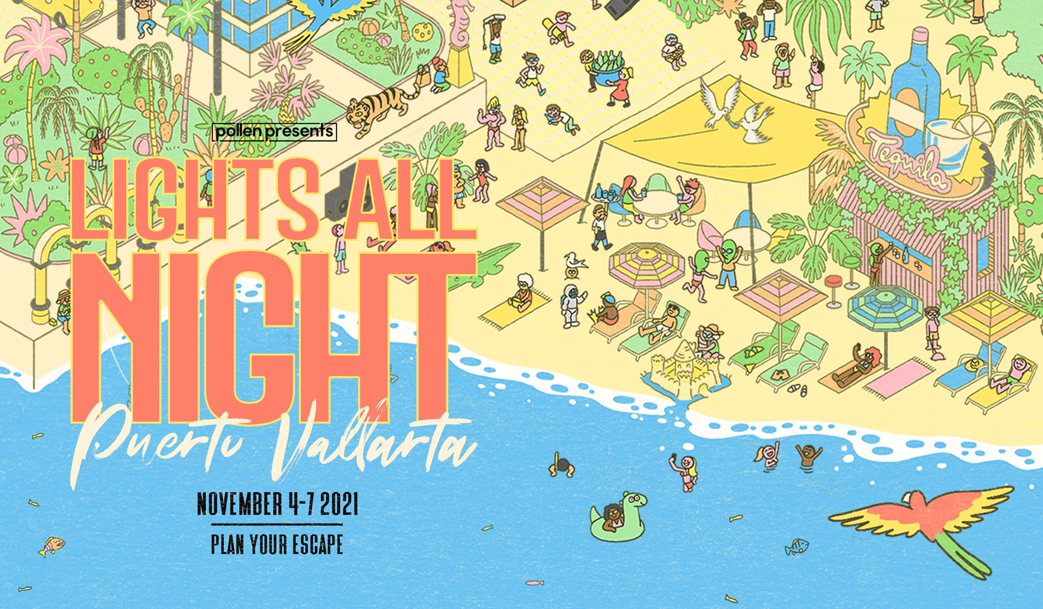 Lights All Night Festival Puerto Vallarta 2021