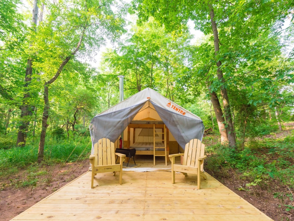 15 Best Glamping Maryland Destinations: Yurts, Tents & Cabins