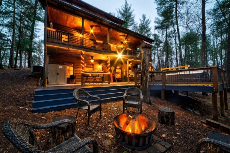 15 Best Luxury Cabins In Georgia USA 2023 Edition   Big Timber Lodge Luxury Cabin Rental In Georgia 768x512 