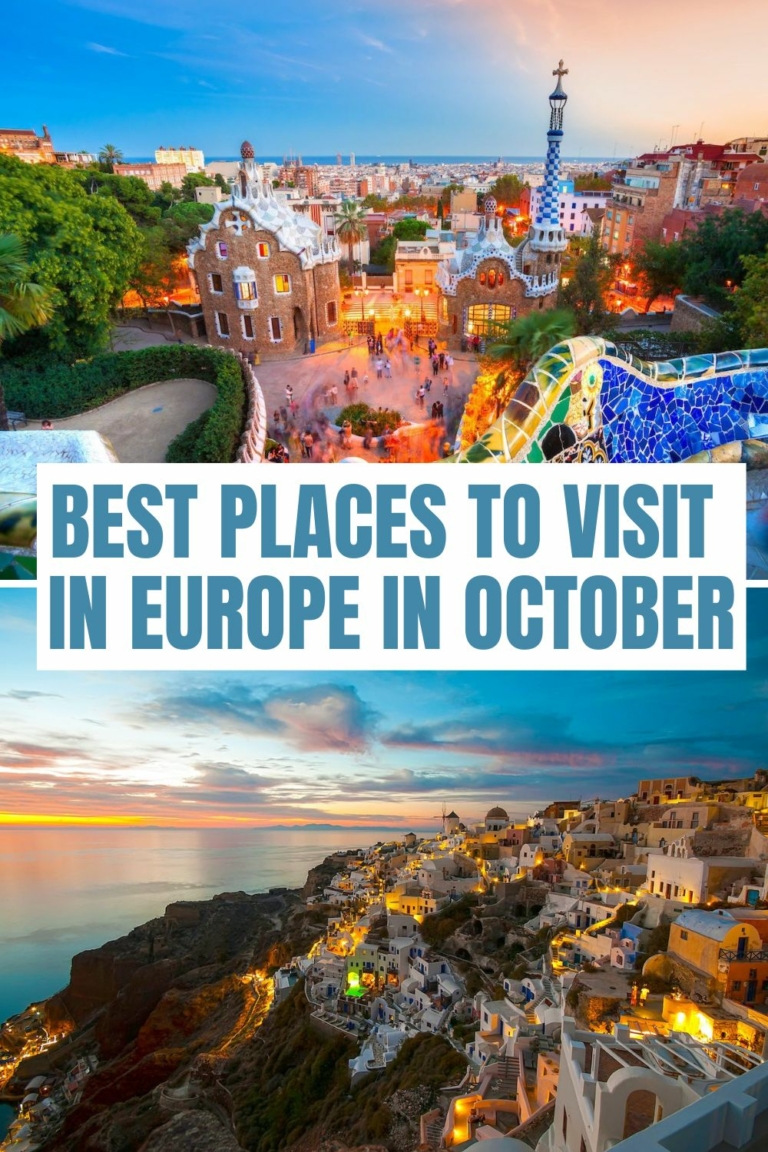 places to visit in europe end of october